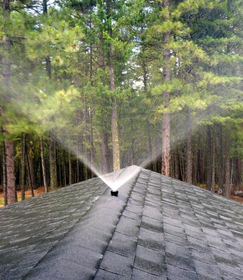This one is above a room with a cathedral ceiling